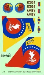 Su-30 - Venezuelan 5/200th anniversary 1:48