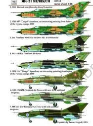 MiG-21MF/BIS/UM Fishbed 1:48