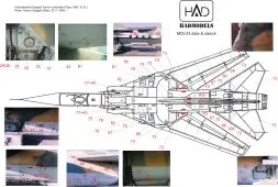 MiG-23 Hungarian stencil 1:48