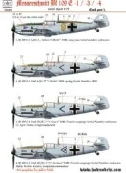 Bf 109E part.1 1:72
