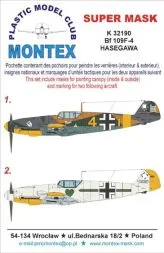 Bf 109F-4 super mask für Hasegawa part.2 1:32