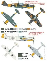 Bf 109F-4 super mask für Hasegawa part.2 1:32
