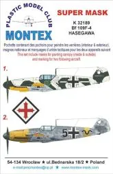 Bf 109F-4 super mask für Hasegawa part.1 1:32
