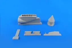 BAC Lightning Front Undercarriage Bay Set for Airfix 1:48