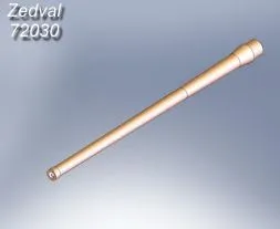 T-54-2 (T-54 mod. 1949) 100mm gun barrel D-10T 1:72