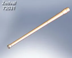 T-54 (early) 100mm gun barrel D-10T 1:72