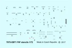 F6F stencils 1:72
