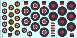 Spitfire - British WWII roundels late 1:72