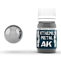 Xtreme Metal Polished Aluminium 30ml
