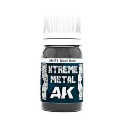 Xtreme Metal Black Base 30ml
