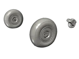 Ju 88A-4 and later /C-6/ G wheels for Revell 1:48