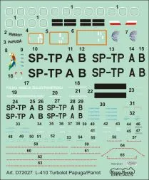 L-410 Turbolet - Papuga/Parrot 1:72