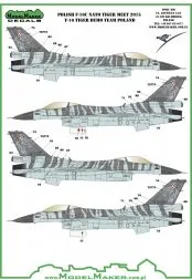 F-16C NATO Tiger Meet 2015 (Demo Team Poland) 1:48