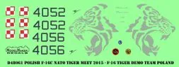 F-16C NATO Tiger Meet 2015 (Demo Team Poland) 1:48