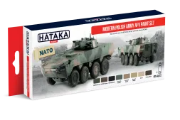 Polish Modern Army AFV paint set
