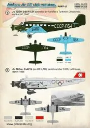 Junkers Ju-52 civic versions Part.2 1:72
