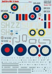Spitfire Mk.V Aces Part.1 1:48