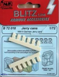 German Jerry Cans - Kraftstoffkanister 20l 1:72