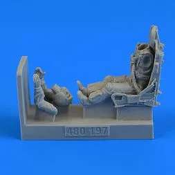 USAF Fighter Pilot with ejection seat for F-100C/D 1:48