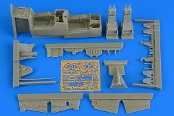 F-106B Delta Dart cockpit set for Trumpeter 1:48