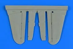 Ki-61 Id control surfaces for Tamiya 1:48