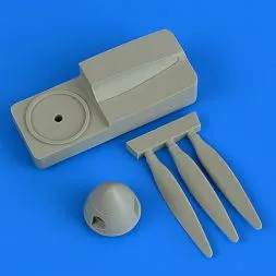 Ju 87B Stuka Jumo propeller w/tool for Airfix 1:48