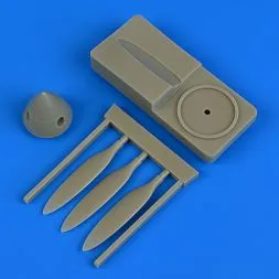 P-40B/C Warhawk propeller for Bronco 1:48