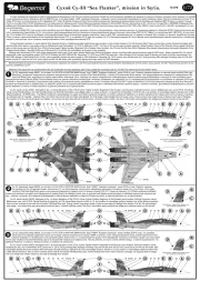 Su-33 Sea Flanker - mission in Syria 1:72