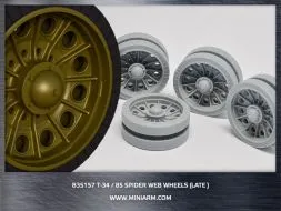 T-34/85 Spider web road wheels set (late type) 1:35