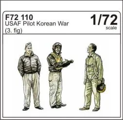 USAF Pilots Korea War 1:72