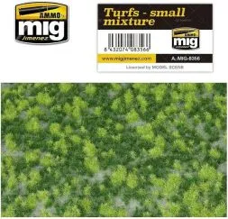 Turfs - small mixture 230x130mm