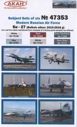 Russian Modern Air Force - Su-27 green/ grey camo.