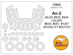 An-2 mask for Italeri/ Bilek 1:72