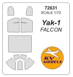 Yak-1 mask for Falcon 1:72