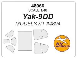 Yak-9DD mask for Modelsvit 1:48