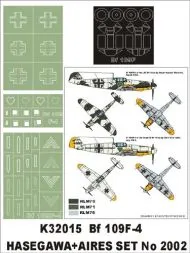 Bf 109F-4 super mask for Hasegawa 1:32