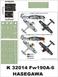 Fw 190A-6 super mask for Hasegawa 1:32
