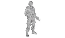 US Army Commanding Officer 1:48