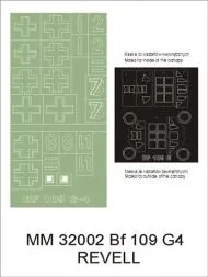 Bf 109G-4 maxi mask for Revell 1:32
