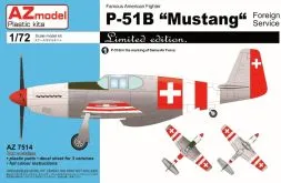 P-51B Mustang - Foreign Service 1:72