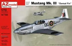 Mustang Mk.III - Dorsal fin 1:72