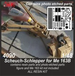 Scheuch-Schlepper for Me-163B 1:48