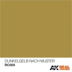Dunkelgelb Nach Muster 10ml
