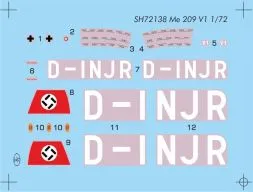 Messerschmitt Me 209V-1 1:72