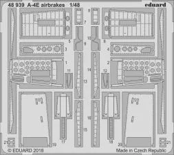 A-4E airbrakes for Jobby Boss 1:48