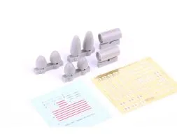 P-51D 108gal paper tanks 1:48