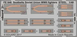 Seatbelts Soviet Union WW2 fighters STEEL 1:48