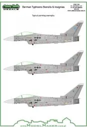 Eurofighter Typhoon German Stencils & insignias 1:32