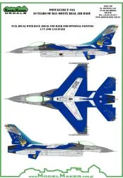 F-16A Potuguese 50 Years of BA5 Monte Real AB 1:48