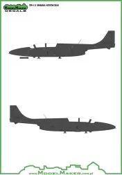 TS-11 Iskra - stencils 1:48